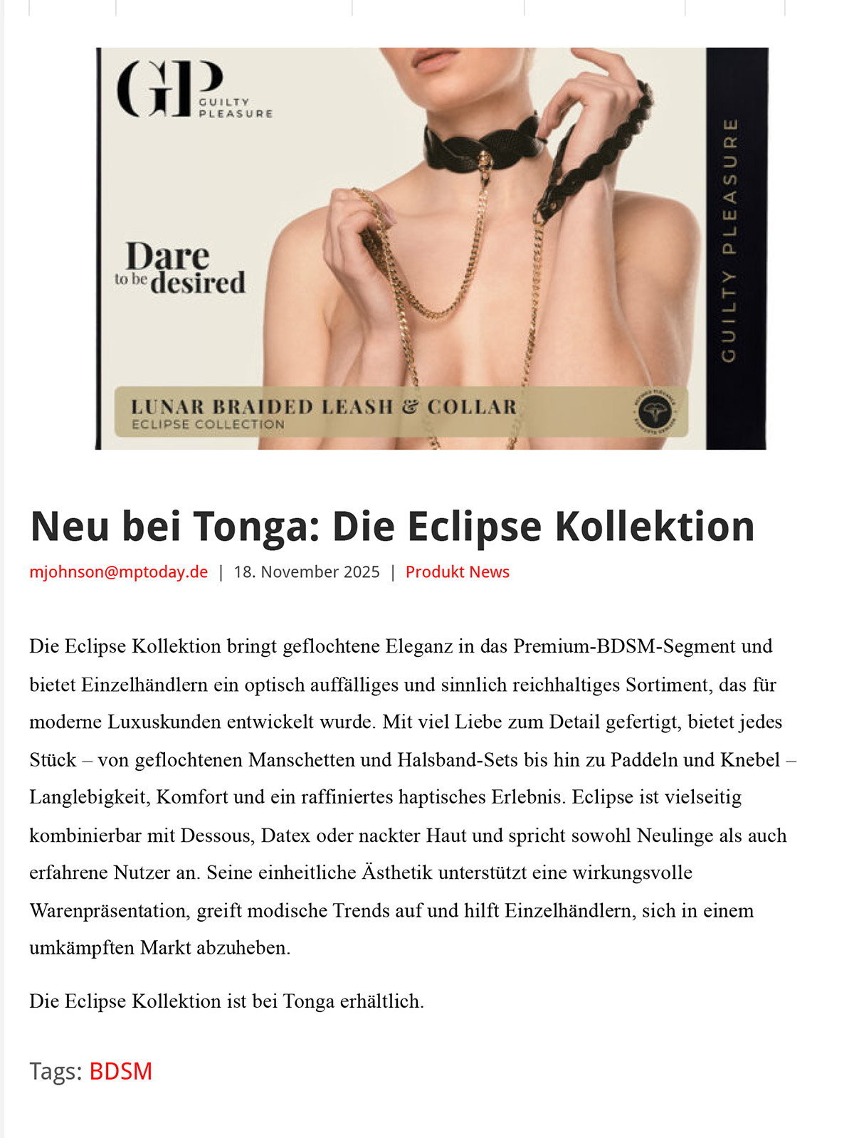 2025-11 eLine Online - Guilty Pleasure Eclipse